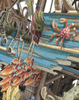 "Sunken Galleon" - 3D Pop Up Greetings Card