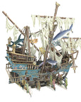 "Sunken Galleon" - 3D Pop Up Greetings Card