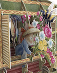 "Mouse Caravan" - 3D Pop Up Greetings Card