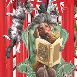 "Dog & Bone" - 3D Pop Up Greetings Card