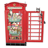 "Dog & Bone" - 3D Pop Up Greetings Card