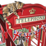 "Dog & Bone" - 3D Pop Up Greetings Card