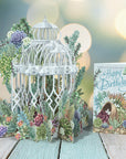 "Succulent Love" Happy Birthday- 3D Pop Up Greetings Card