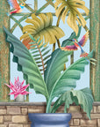 "The Tropical House" - 3D Pop Up Greetings Card