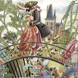 "Masquerade" - Top of the World Pop Up Greetings Card