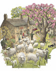 "The Shepherd" - Top of the World Pop Up Greetings Card