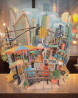 "New York, New York" Top of the World Pop Up Greetings Card