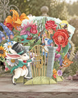 "The Snobbish Rose" Alice in Wonderland - Top of the World Pop Up Greetings Card