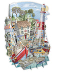 "The Ship Inn" Top of the World Pop Up Greetings Card