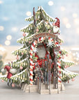 "Santa's Grotto" - 3D Pop Up Christmas Card