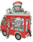 "Christmas Coffee" - 3D Pop Up Christmas Card