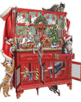 "Santa's Dresser" - 3D Pop Up Christmas Card