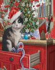 "Santa's Dresser" - 3D Pop Up Christmas Card