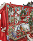 "Santa's Dresser" - 3D Pop Up Christmas Card