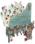 "Santa's Piano" - 3D Pop Up Christmas Card