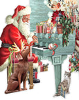 "Santa's Piano" - 3D Pop Up Christmas Card