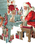 "Santa's Piano" - 3D Pop Up Christmas Card