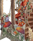 "Santa's Workshop" - 3D Pop Up Christmas Card