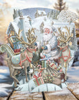 "Santa's Team" - Top of the World Christmas Card