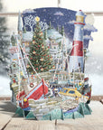 "Christmas Harbour" - Top of the World Christmas Card