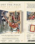 "Twas The Night Before Christmas" Pop Up Christmas Card - Off The Page