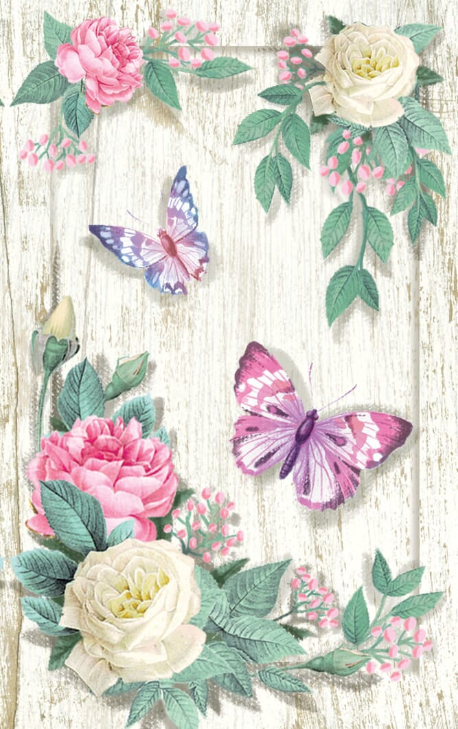 "The Flower Cage" - 3D Pop Up Greetings Card