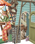 "The Windmill Tea Shop" - 3D Pop Up Greetings Card