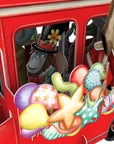 "The Party Bus" - 3D Pop Up Greetings Card