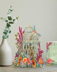 "The Green Cage" - 3D Pop Up Greetings Card