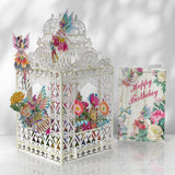 3D Pop Up Card Fairy Cage 3D017