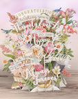 3D Pop Up Car Special Wedding TW027