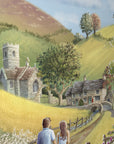 "Countryside" - Top of the World Pop Up Greetings Card