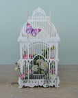"65 Today Flower Cage" - 3D Pop Up Greetings Card