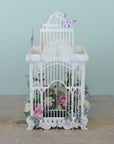 "85 Today Flower Cage" - 3D Pop Up Greetings Card