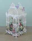 "65 Today Flower Cage" - 3D Pop Up Greetings Card