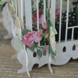 "The Flower Cage" - 3D Pop Up Greetings Card