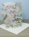 "Wedding" - Top of the World Pop Up Greetings Card