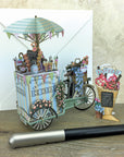 The Ice-cream Vendor - 3D Pop Up Greetings Card