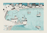 St Ives Harbour Print - Reuben McHugh