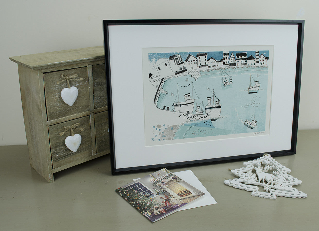 St Ives Harbour Print - Reuben McHugh