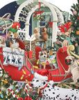 Doggie 3D Pop Up Christmas Cards