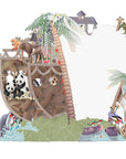 Noah's Ark Pop Up Greetings Card