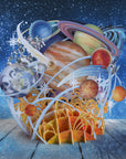 "Planetarium" - Top of the World Pop Up Greetings Card