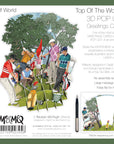 3D Pop Up Golf World Card | Me&McQ