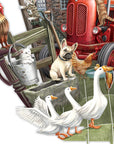 The Farmyard - Top of the World Pop Up Greetings Card