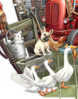 The Farmyard - Top of the World Pop Up Greetings Card