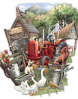 The Farmyard - Top of the World Pop Up Greetings Card