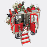 "Christmas Hut" - 3D Pop Up Christmas Card