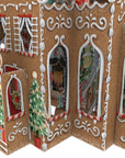 "Gingerbread House" - 3D Pop Up Christmas Card