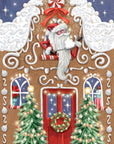 "Gingerbread House" - 3D Pop Up Christmas Card